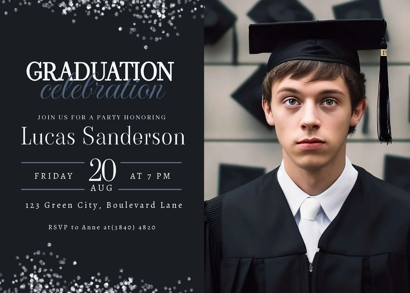 Graduation celebration invitation