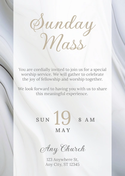 Church Event Invitation