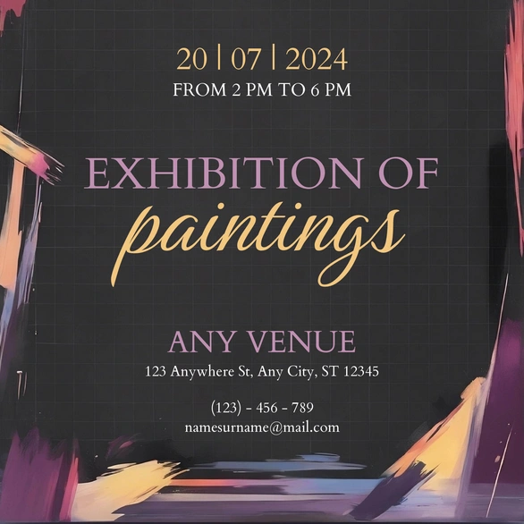 Art Exhibition Invitation