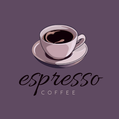 Coffee cup logo for Espresso Coffee
