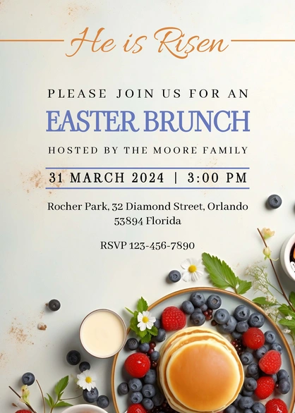 Easter Brunch Event