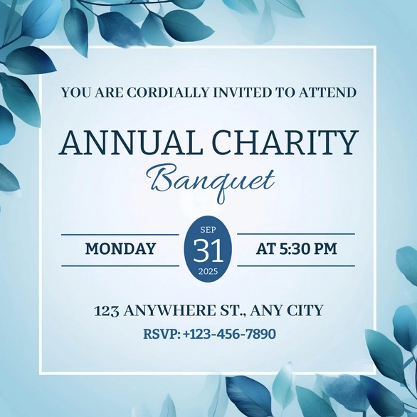Annual Charity Banquet