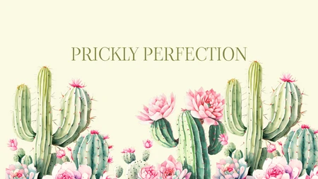 Watercolor Cactus and Succulent Collection