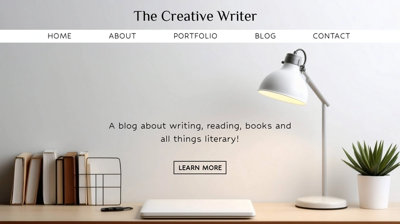Promotion of a writing and reading blog