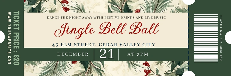 Jingle Bell Ball Event Ticket