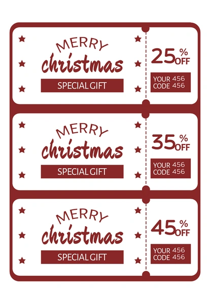 Festive discount coupons