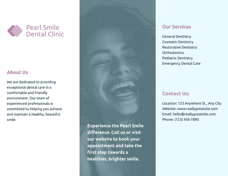 Dental Clinic Promotional Material