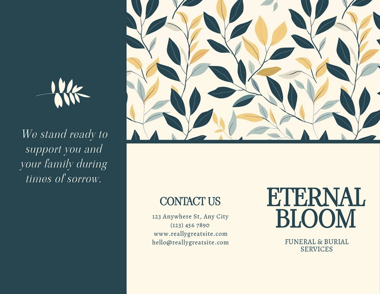 Eternal Bloom Funeral & Burial Services Advertisement