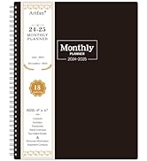 Monthly Planner 2024-2025 - Month Planner with Tabs & Pocket, 18 Monthly Planner JUL 2024 - DEC 2...