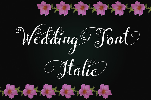 Wedding Font Italic Script & Handwritten Font By Royaltype