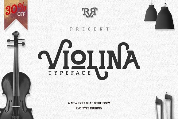 Violina Slab Serif Font By Rvq Type Foundry