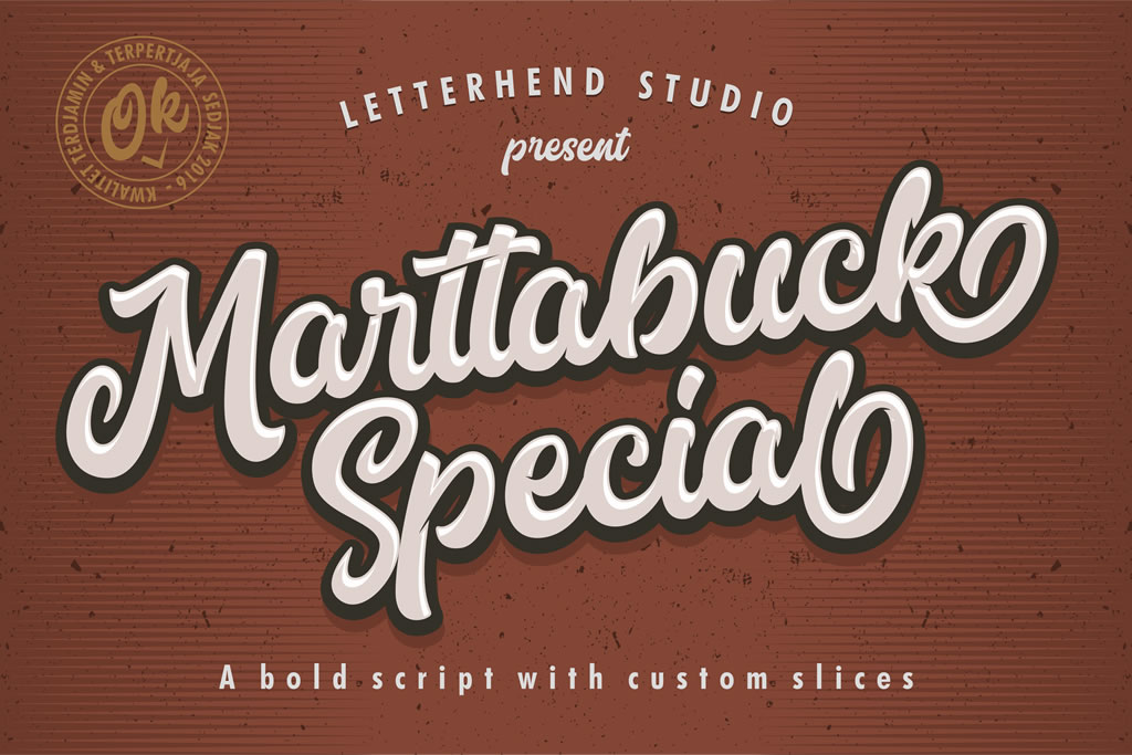 Marttabuck Script & Handwritten Font By letterhend
