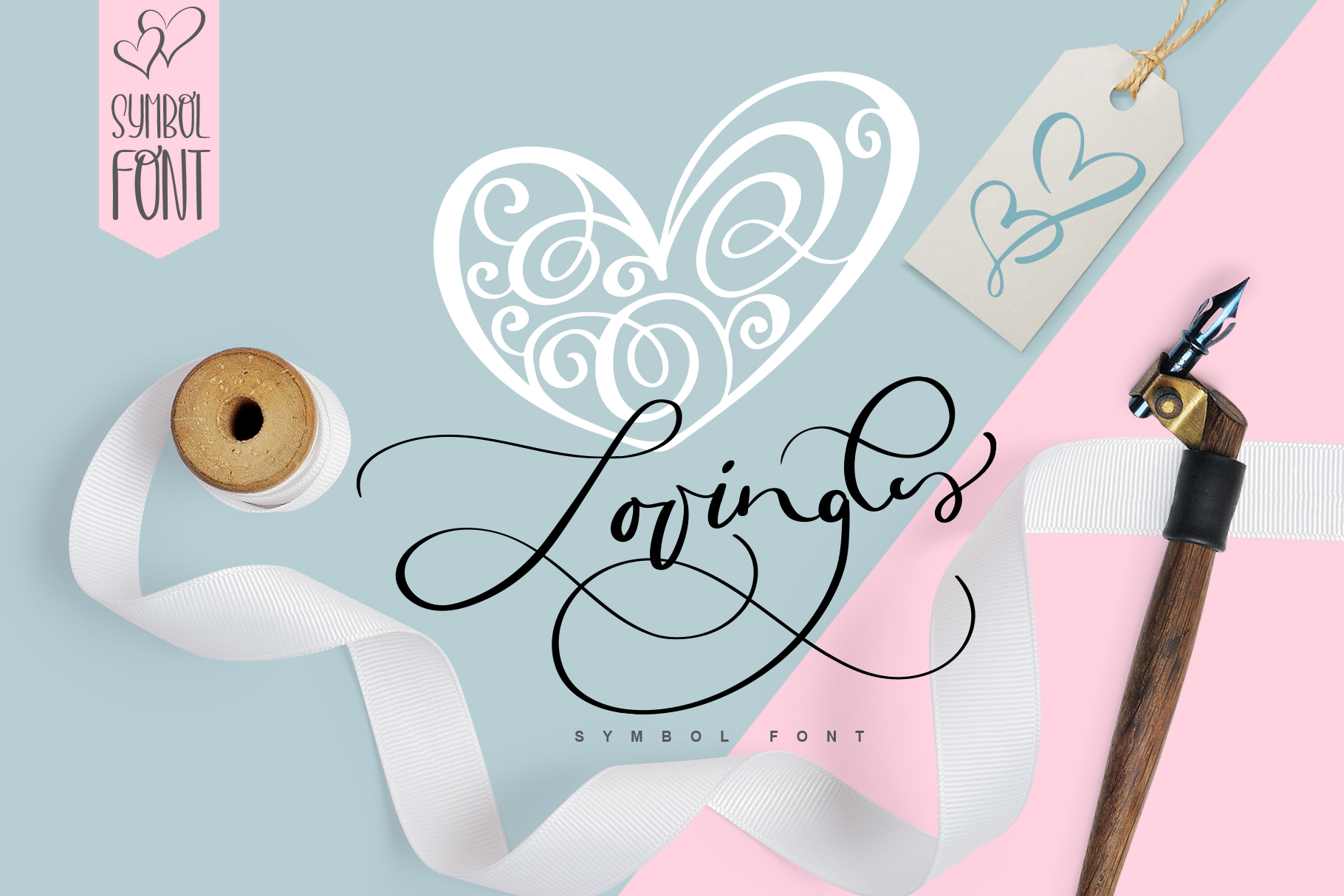 Lovingly Dingbats Font By Happy Letters
