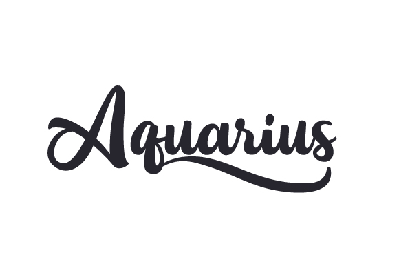 Aquarius Designs & Drawings Fichier de Découpe pour les Loisirs créatifs Par Creative Fabrica Crafts