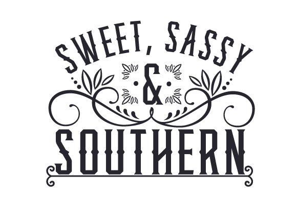 Sweet, Sassy & Southern Cowgirl Craft Cut File By Creative Fabrica Crafts