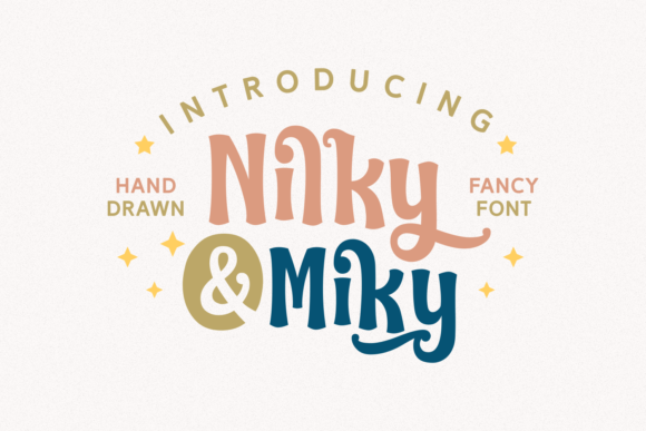 Nilky & Miky Script & Handwritten Font By Keithzo (7NTypes)