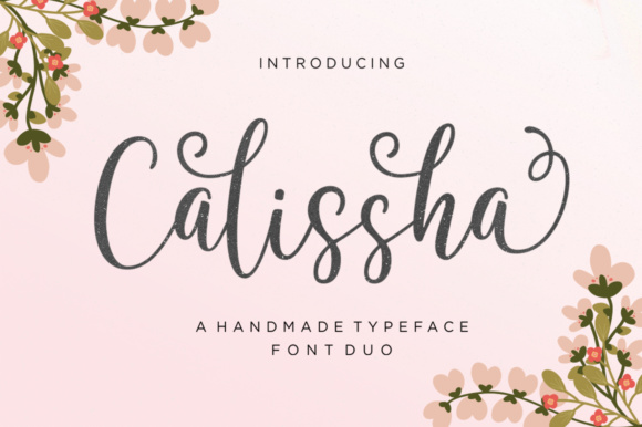 Calissha Duo Script & Handwritten Font By Megatype