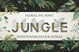 Jungle Color Fonts Font By Red Ink 1