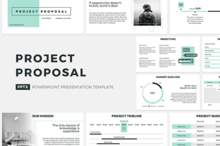 Project Proposal PowerPoint Template Graphic Presentation Templates By JetzTemplates 1