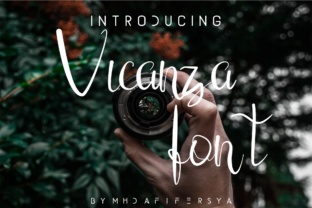 Vicanza Script & Handwritten Font By Lettercorner Studio 1