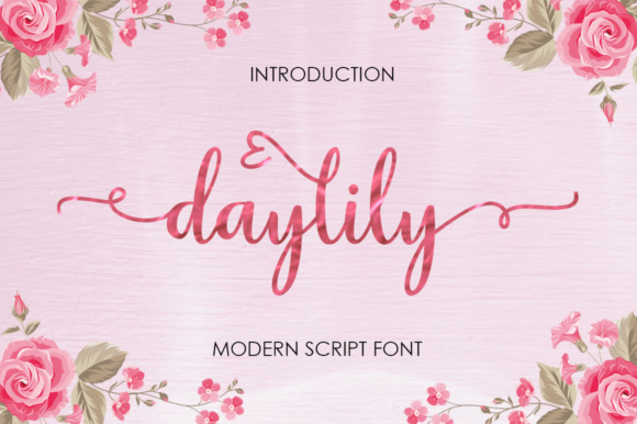 Daylily Script Script & Handwritten Font By Stellar Studio