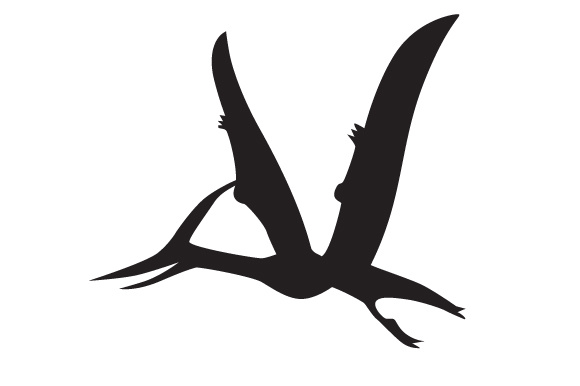 Dinosaur Silhouette - Pteranodon Dinosaurs Craft Cut File By Creative Fabrica Crafts