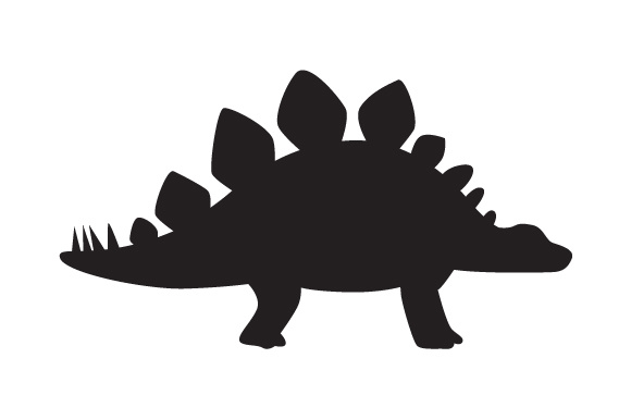 Dinosaur Silhouette Stegosaurus Dinosaurs Craft Cut File By Creative Fabrica Crafts