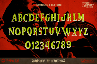 Vampliers Display Font By remedy667 2