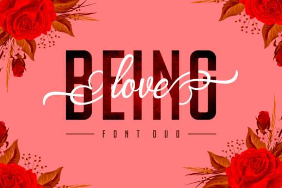 Being Love Duo Script & Handwritten Font By Situjuh