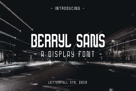 Berryl Sans Family Sans Serif Font By letterfal studio