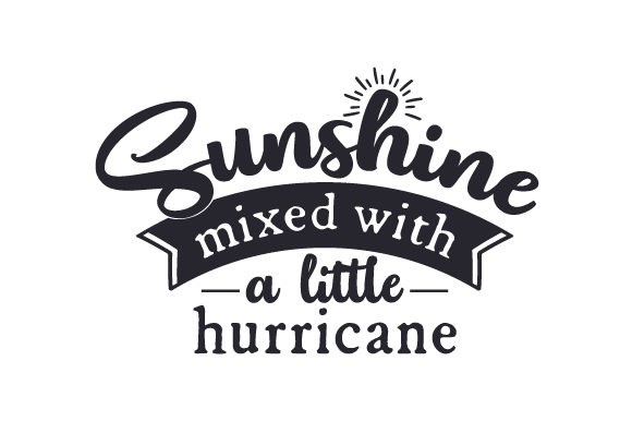 Sunshine Mixed with a Little Hurricane Cowgirl Fichier de Découpe pour les Loisirs créatifs Par Creative Fabrica Crafts