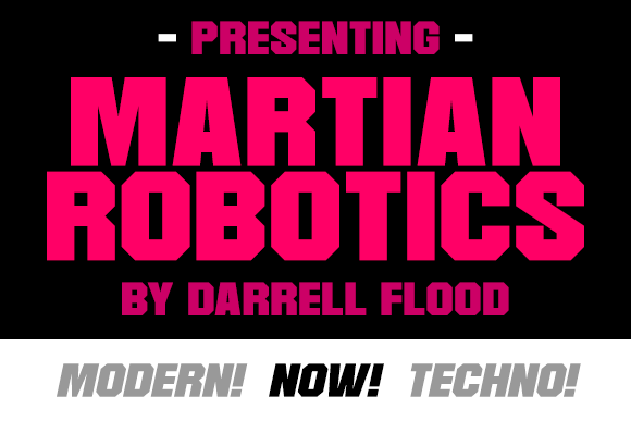 Martian Robotics Display Font By Dadiomouse