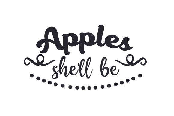Apples, She'll Be Australia Craft Cut File By Creative Fabrica Crafts