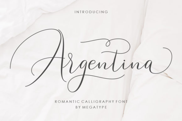 Argentina Script & Handwritten Font By Megatype