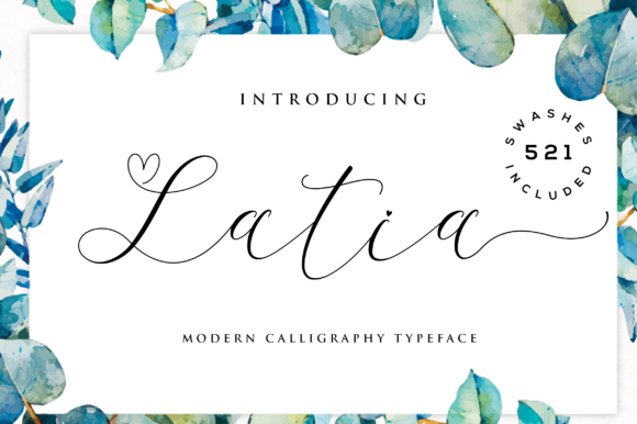 Latia Script Script & Handwritten Font By fanastudio
