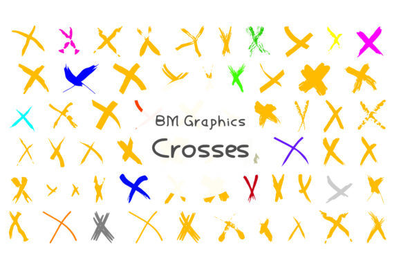 BM Graphics - Crosses Dingbats Font By GraphicsBam Fonts