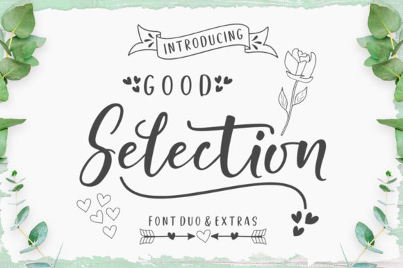 Good Selection Duo Script & Handwritten Font By Megatype