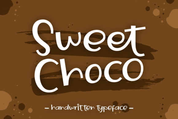 Sweet Choco Polices Manuscrites Police Par Dani (7NTypes)