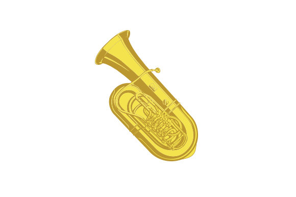 Tuba Music Craft Cut File By Creative Fabrica Crafts