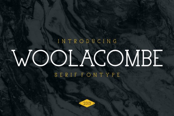 Woolacombe Serif Font By EdricStudio