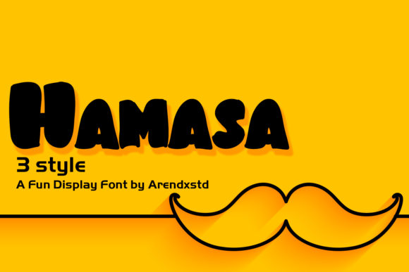 Hamasa Script & Handwritten Font By Arendxstudio