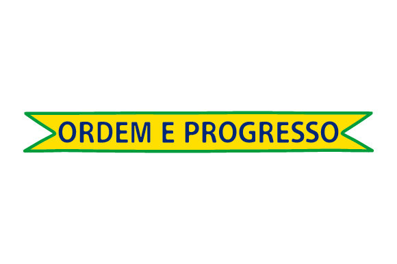 Ordem E Progresso Brasil Archivo de Corte de Manualidades Por Creative Fabrica Crafts
