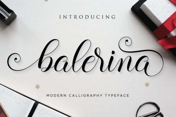 Balerina Script Script & Handwritten Font By fanastudio