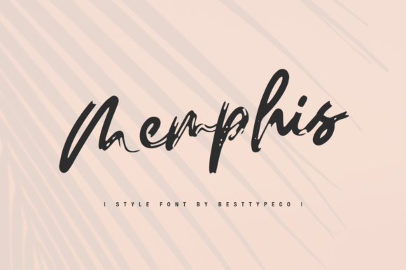 Memphis Script & Handwritten Font By BennyDesigns