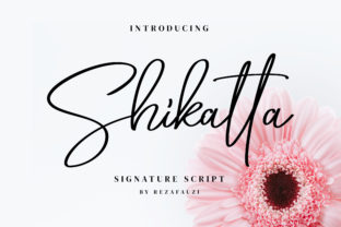 Shikatta Script & Handwritten Font By Grezline Studio 1