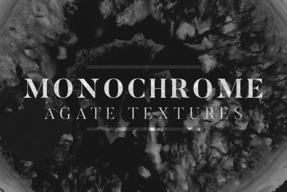 Monochrome Agate Textures Graphic Textures By freezerondigital