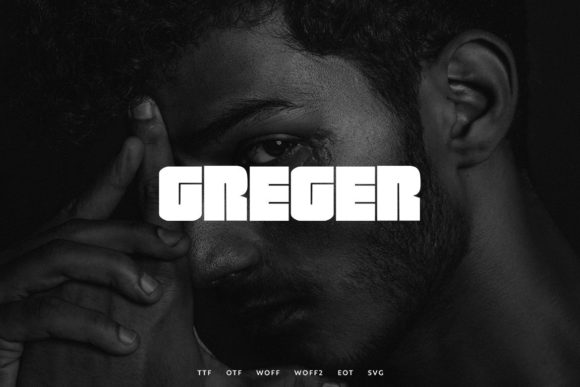 Greger Display Font By Webhance