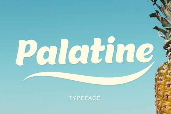 Palatine Display Font By Pasha Larin
