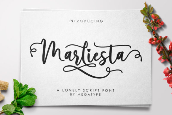 Marliesta Script & Handwritten Font By Megatype