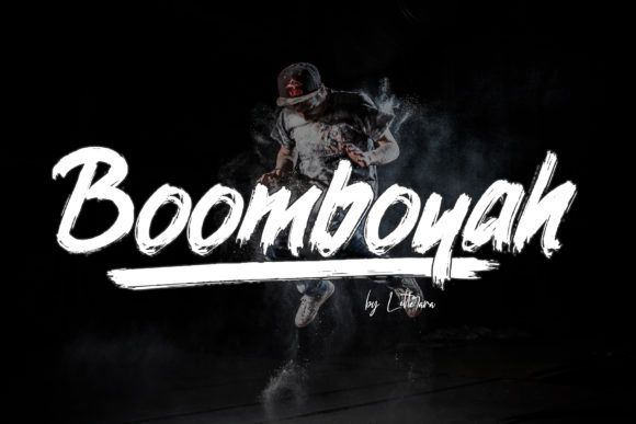 Boomboyah Display Font By thomasaradea